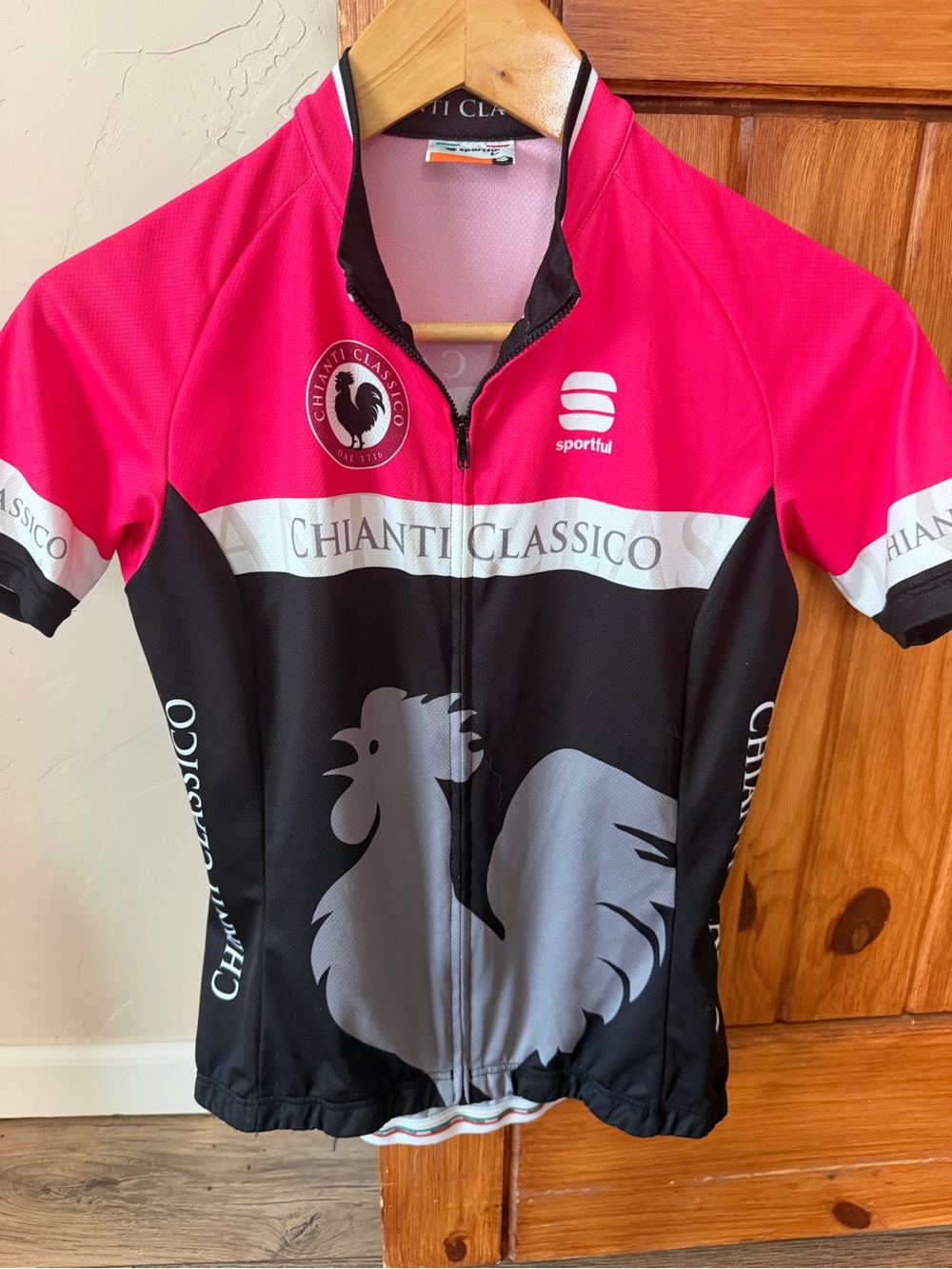 Sportful Chianti Classico Cycling Jersey | Made in Italy Full Zip Size Large L